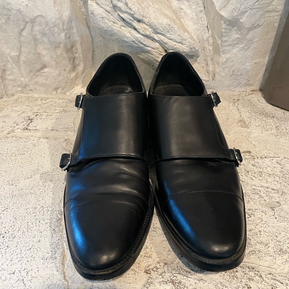 Cole Hana double monk strap black size 13